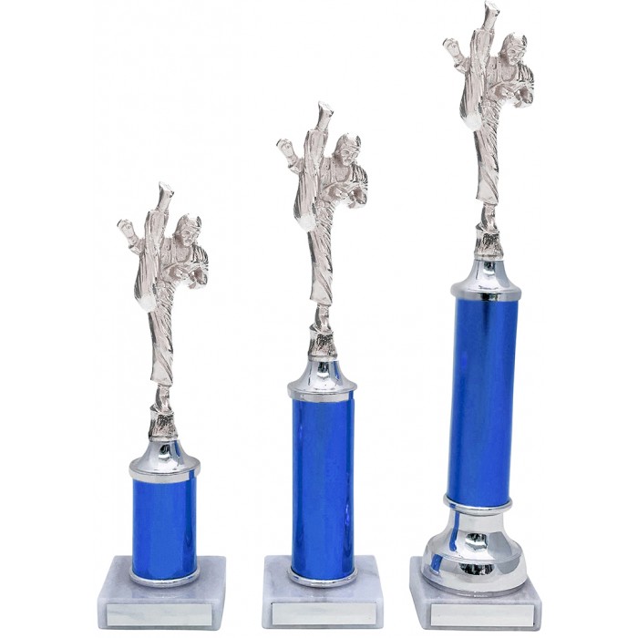 HEAVY AXE KICK METAL TROPHY  - AVAILABLE IN 3 SIZES